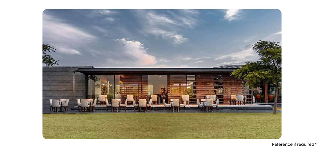 B Safal Glade One clubhouse, Tabubia